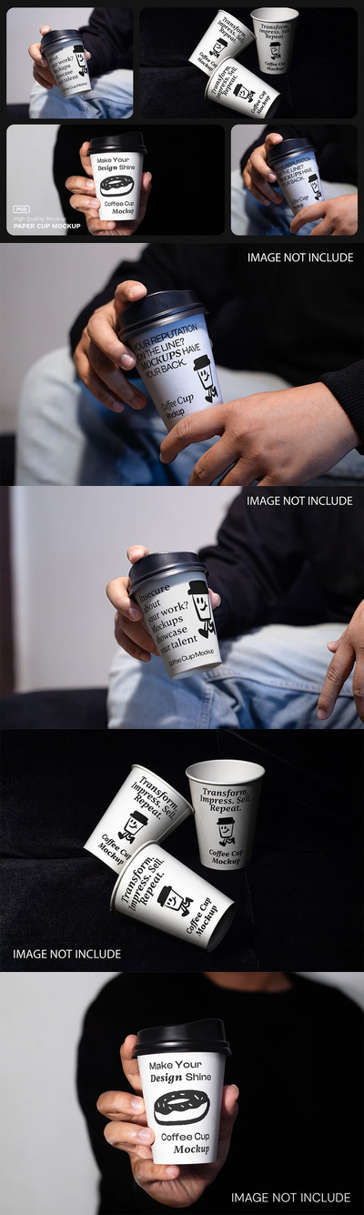 咖啡杯模型 - VOL (PSD)