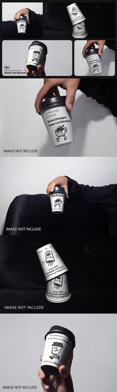 咖啡杯模型 - VOL (PSD)