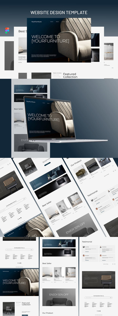 高端产品网站模板 (FIG)