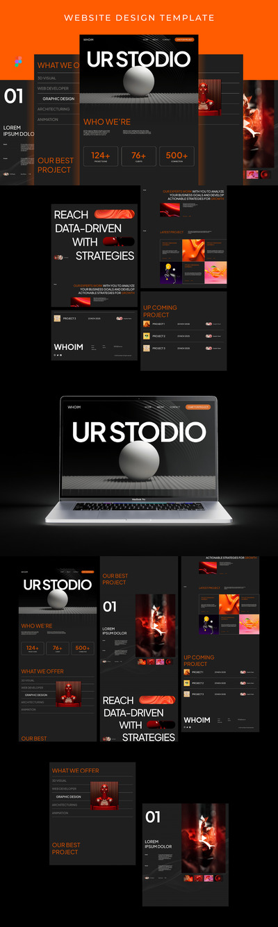 产品网站模板 (FIG)