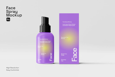 面部喷雾模型样机 (PSD)