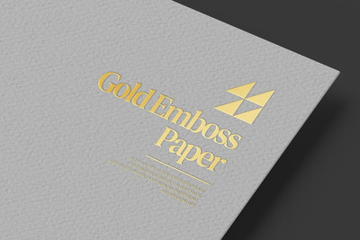 手工纸logo徽标模型 (PSD)