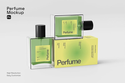 香水模型样机 (PSD)