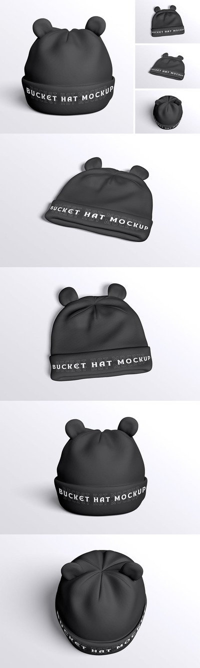 水桶帽样机 (PSD,PDF)