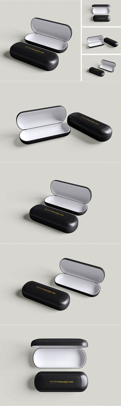 眼镜盒样机 (PSD,PDF)
