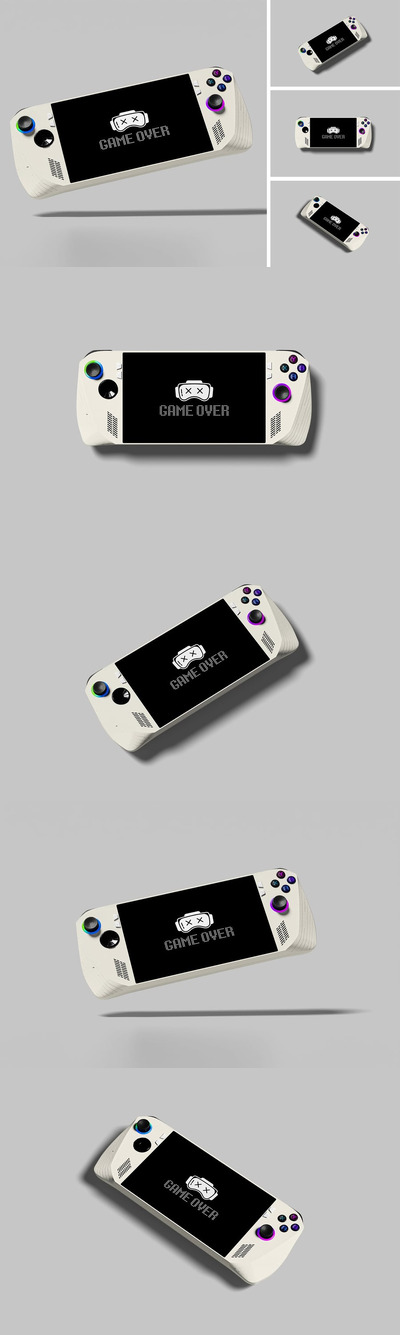 Win掌机游戏机样机 (PSD,PDF)