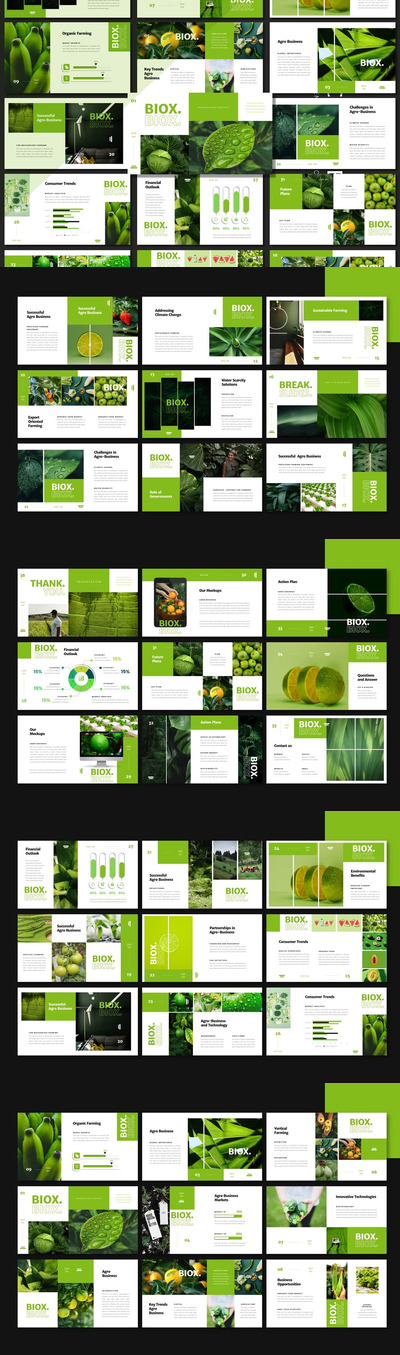 商业代理业务业务PPT模板 (PPTX)
