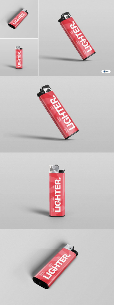 一次性打火机样机 (PSD)