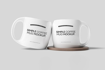 很棒的咖啡杯样机 (PSD)