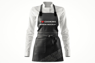 厨师服装样机 (PSD)