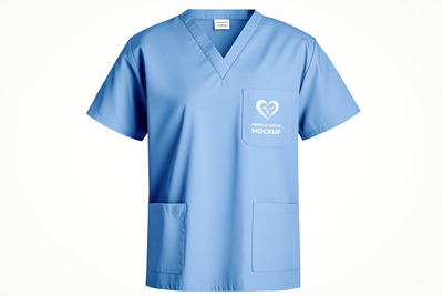 医疗服装模型样机 (PSD)