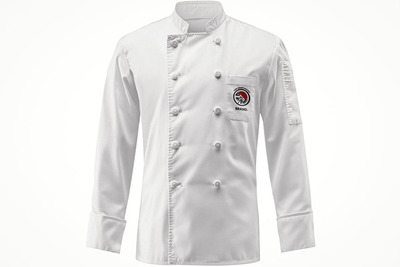 厨师夹克模型样机 (PSD)