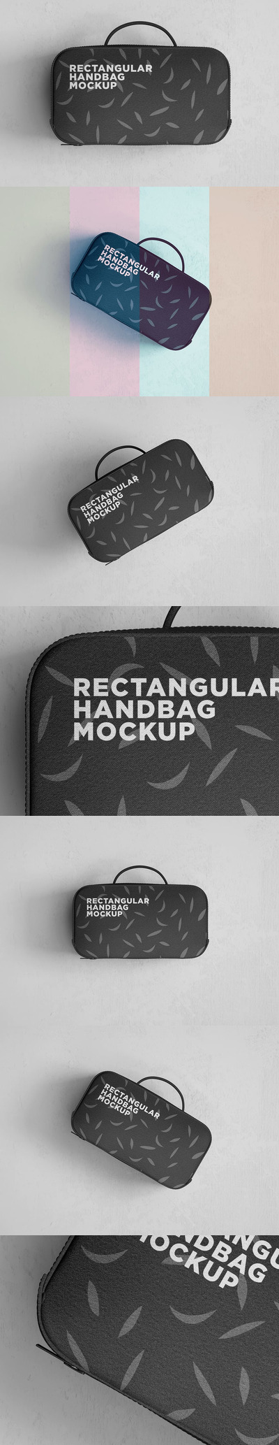 矩形手提包模型样机 (PSD)