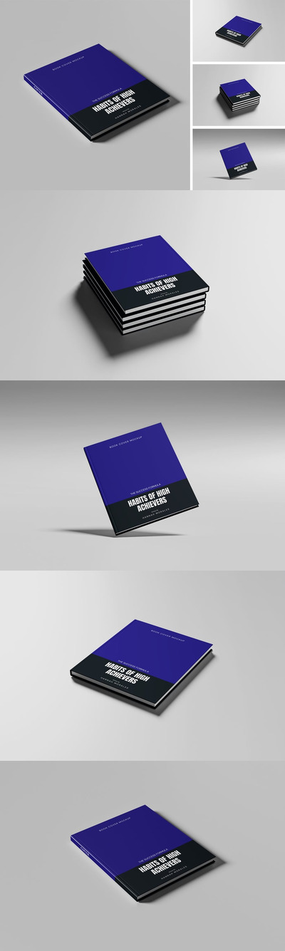 书模型样机 (PSD,PDF)