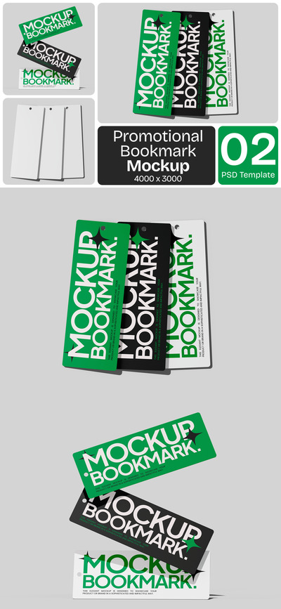 书签模型样机 (PSD)