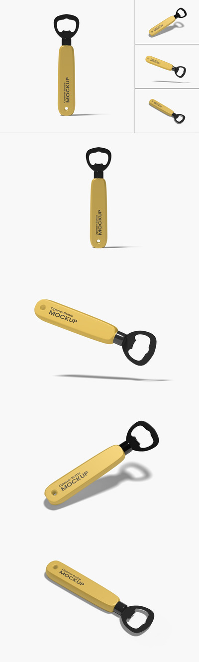 开瓶器瓶模型样机 (PSD,PDF)