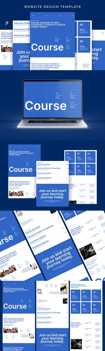 网格 - 网站模板 (FIG)