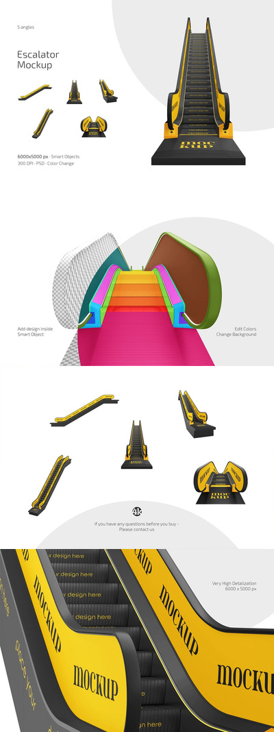 自动扶梯模型集样机 (PSD)