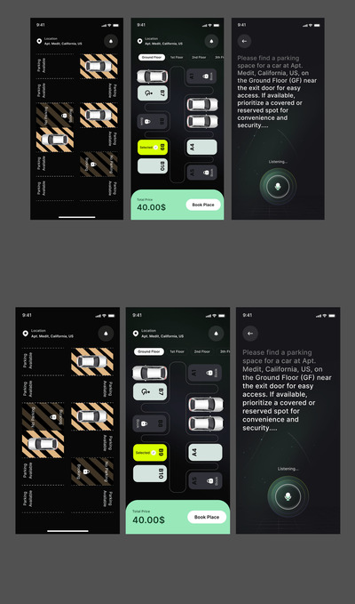 停车应用APP UI KIT (FIG)