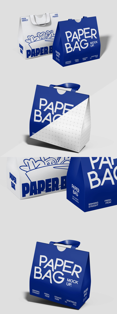 纸袋模型样机 (PSD)