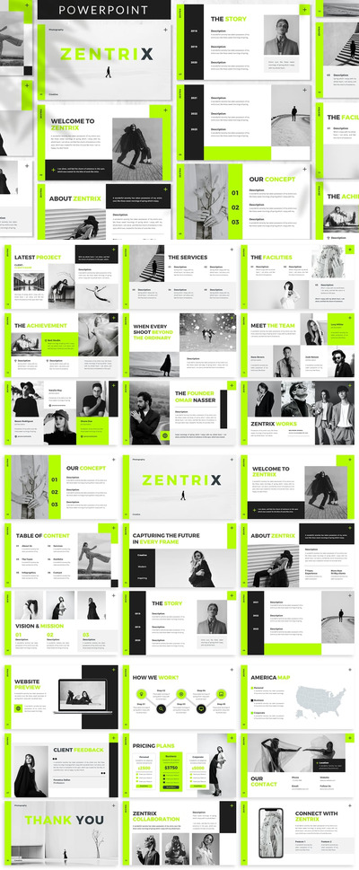 商业模式PPT模板 (PPT,PPTX)