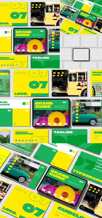 品牌准则模型样机 (PSD)