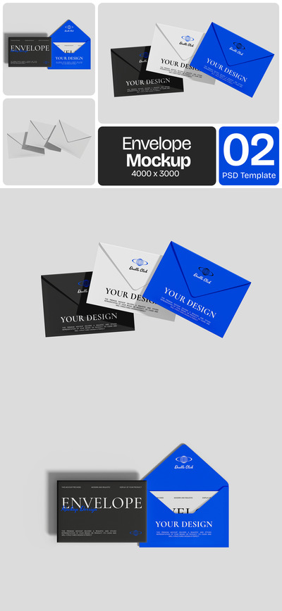 信封模型样机 (PSD)