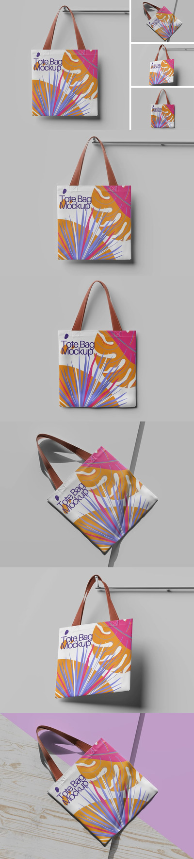 手提袋模型样机 (PSD)