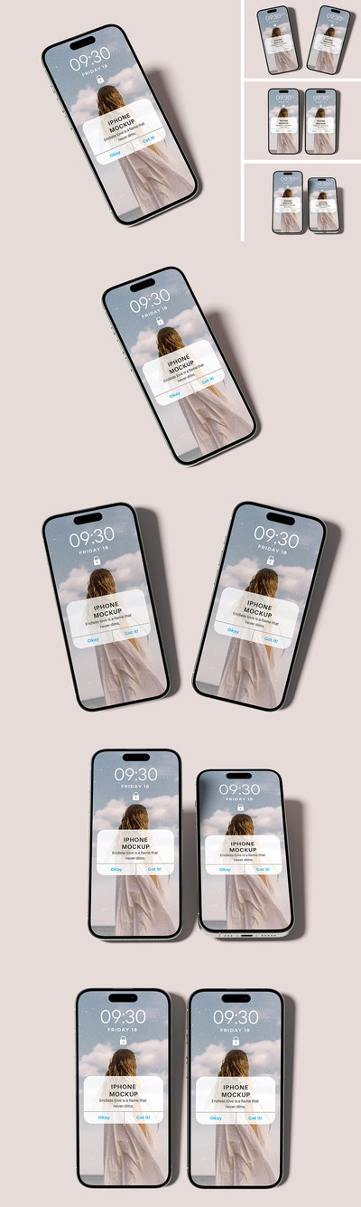 电话模型样机 (PSD,PDF)