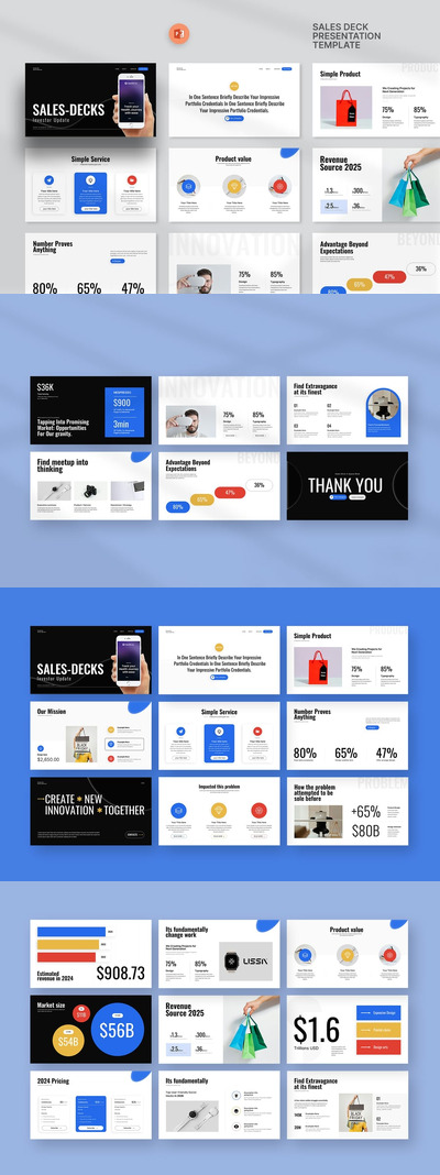 销售宣传演示PPT模板 (PPTX)