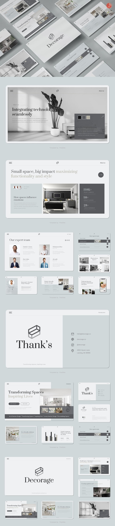 室内设计PPT模板 (PPT,PPTX)