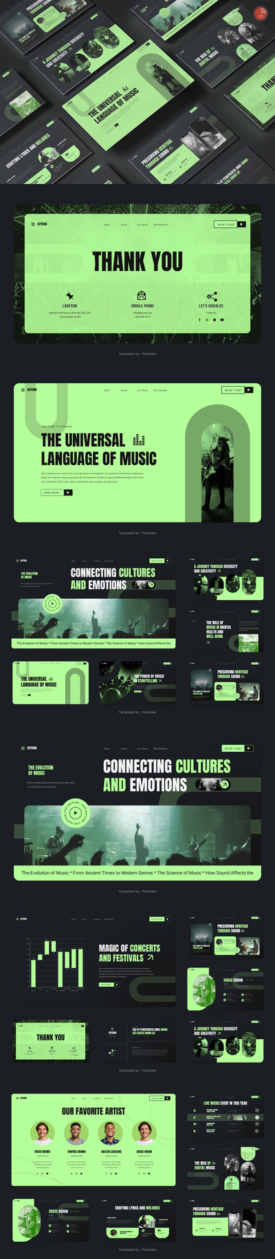 音乐与活动PPT模板 (PPT,PPTX)