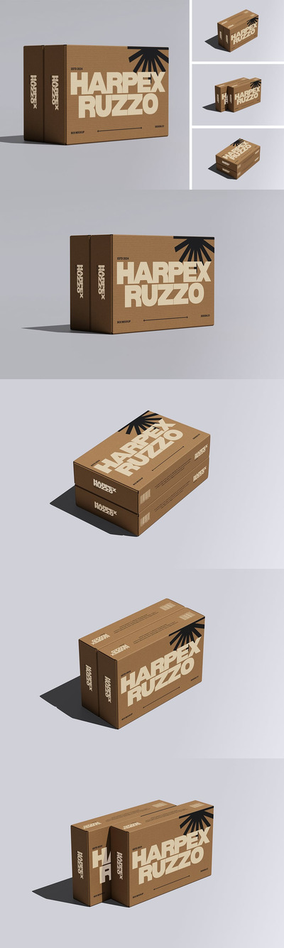 盒子模型样机 (JPG,PSD)