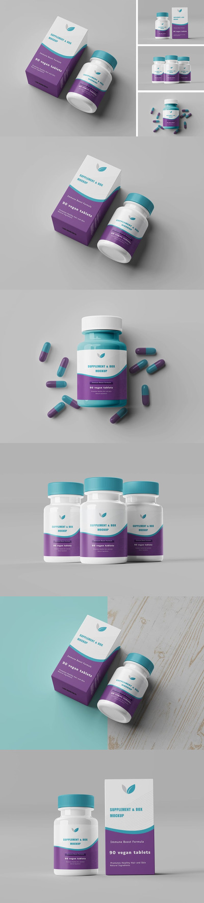 补充和盒子模型样机 (PSD)