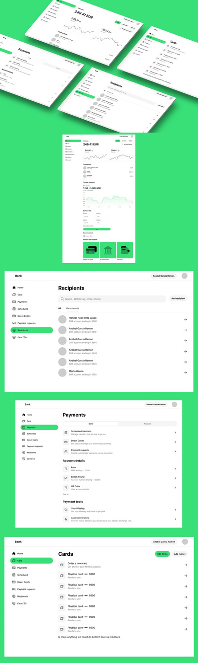银行和财务分析仪表板Web应用APP UI KIT (FIG,XD,SVG,SKETCH,PSD)