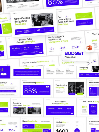 预算财务PPT模板 (PPTX)