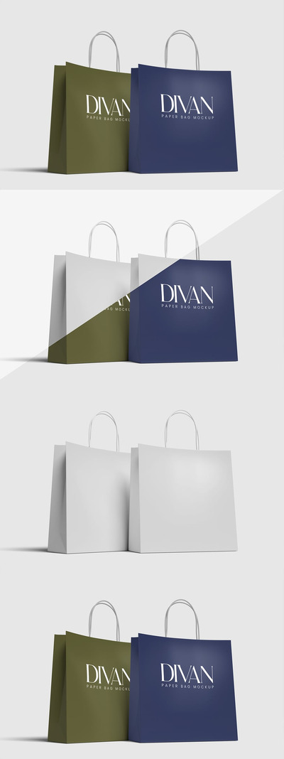 纸袋模型样机 (PSD)