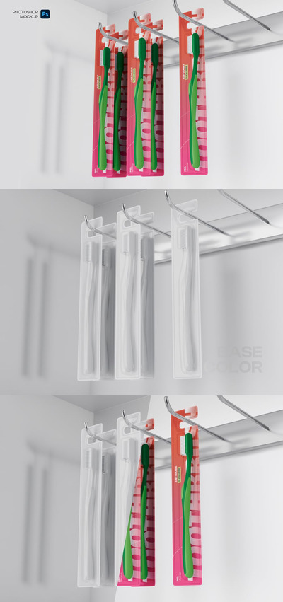 牙刷模型样机 (PSD)