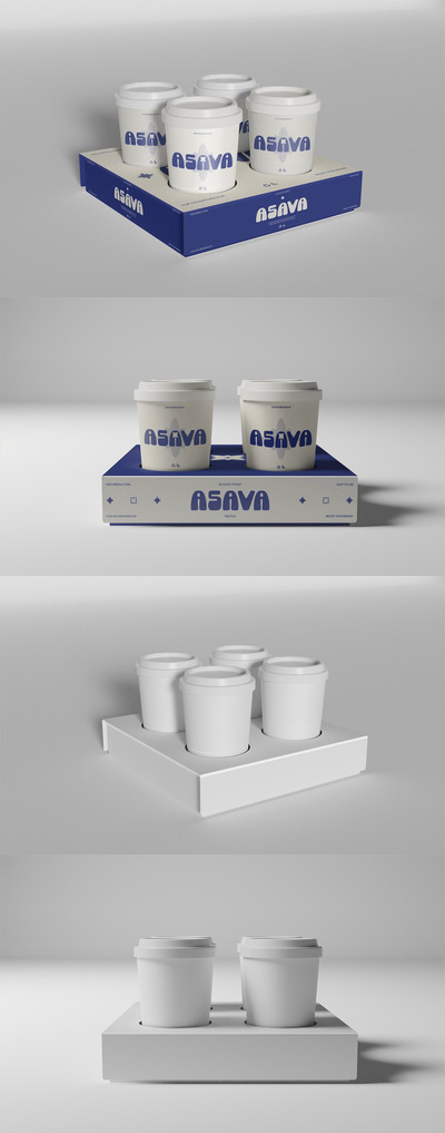 杯架模型样机 (PSD)