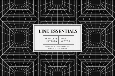 线几何要素图案 (AI,EPS,JPG,PNG,PSD,SVG)