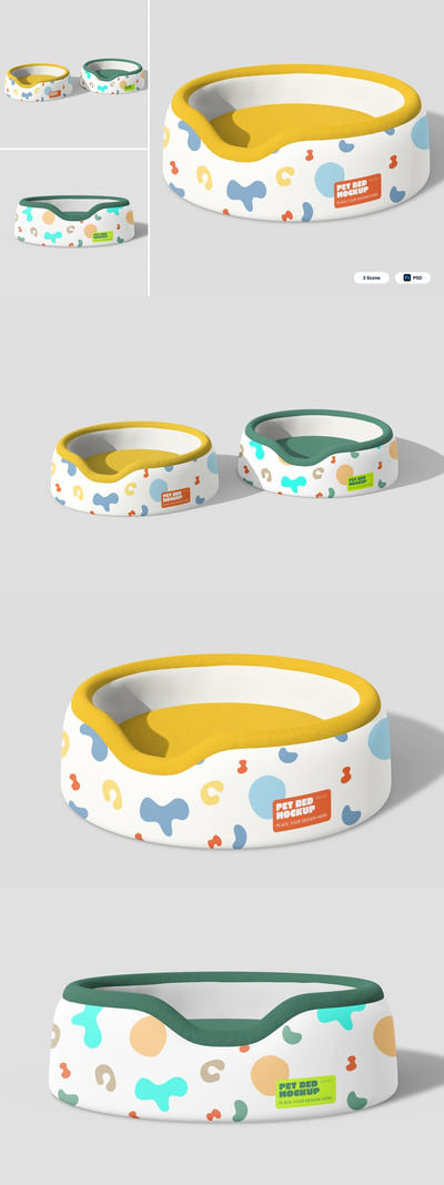 宠物床模型样机 (PSD)