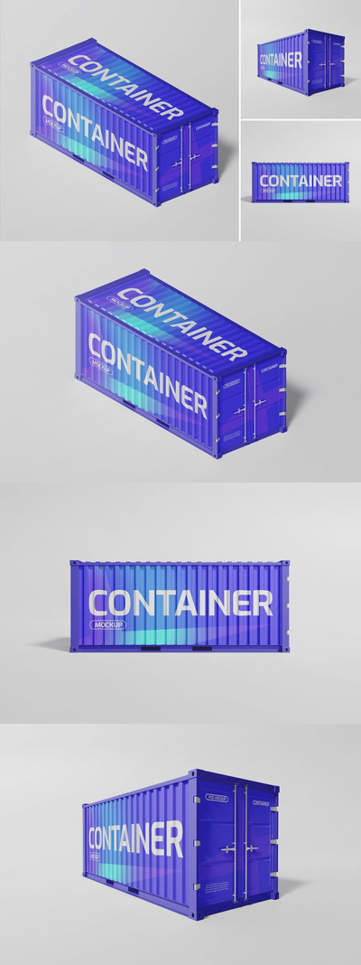 集装箱运输模型样机 (PSD)