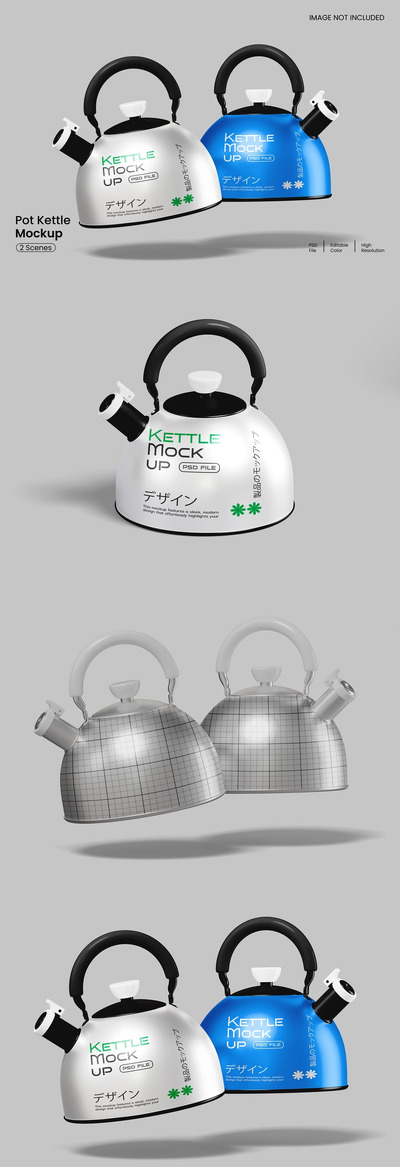 锅水壶模型样机 (PSD)