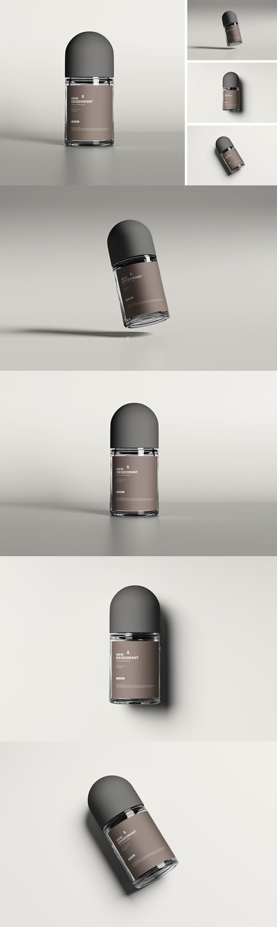 除臭瓶模型样机 (PSD,PDF)