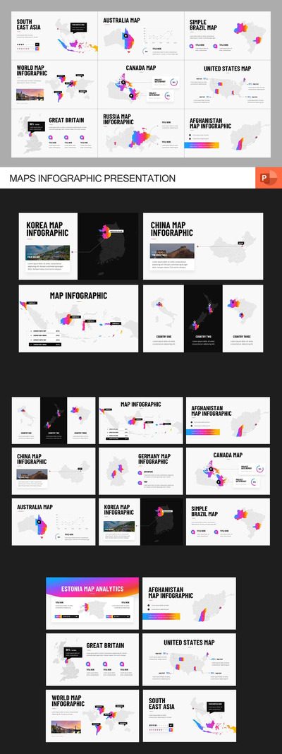 地图信息图 (PPTX)