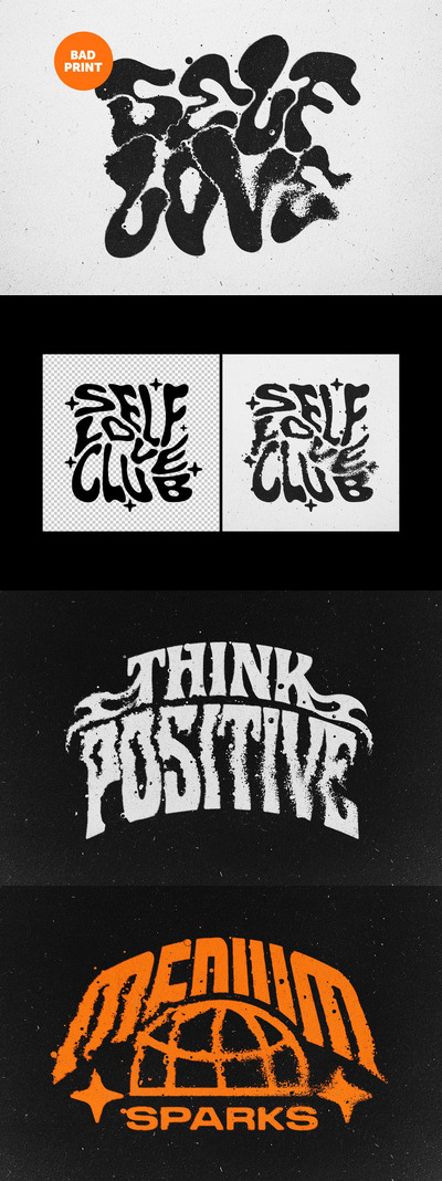 沙子扭曲的文本和徽标效果 (PSD)