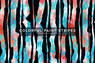 五颜六色的油漆条纹 (JPG,PNG)
