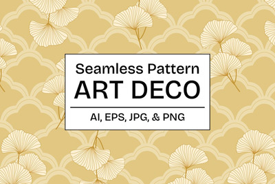 装饰艺术模式 (AI,EPS,JPG,PNG)