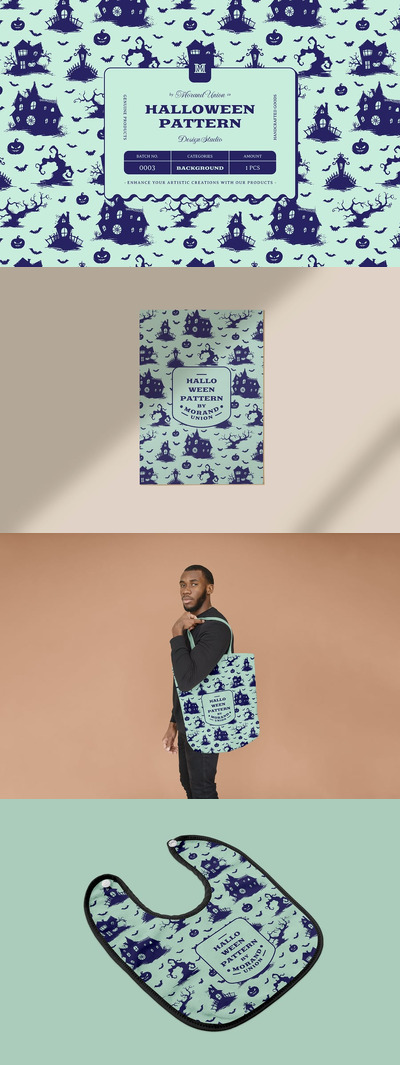 万圣节模式01 (AI,JPG,PDF,PNG)