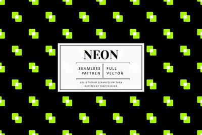 现代霓虹灯未来派图案 (AI,EPS,JPG,PNG,PSD,SVG)